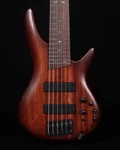 Ibanez SR506AMHL 6-STRING Bass, Mahogany Brown Burst Low Gloss. Fixed Price $799.99.