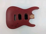 Jackson JS24 JS22 Guitar Body Mahogany Red Stain Finish Point Tremolo. Fixed Price $100.00.