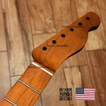 Vintage 21 Fret Roasted Maple Telecaster Neck Fits Fender Warmoth Body VTM1. Fixed Price $127.00.
