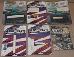 Mixed Lot Of 6 Guitar Retro All Parts Strap Bone Nut 1/4" Input Nos. Fixed Price $24.99.
