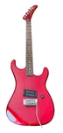 Vintage Red 1980 Kramer Striker 100ST Banana Headstock Floyd Rose Grover Tuner. Fixed Price $550.00.