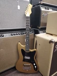 1965 Airline Bobkat Guitar Gold Harmony Dearmond Pickup Made Usa. Fixed Price $599.00.