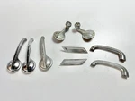 1958-1962 Gm Door Handles Olds Dynamic Chevrolet Fender Louver Chrome Trim Lot. Fixed Price $40.00.