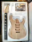 Electric Guitar Kit Rg 170 Ibanez Hsh 24 Fret Diy Unfinished Mahogany Maple. Fixed Price $129.99.