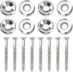 8PCS Yootones Guitar Neck Joint Bushings Ferrules & Bolts Compatible Sliver. Fixed Price $15.73.