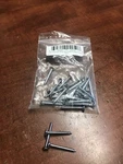 29X Allparts GS-3005-B10 Chrome Short Neck Plate Screws For Guitar Oval Head. Fixed Price $24.99.