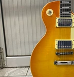 Sunburst Flamed Maple Top Chrome Hardware Electric Guitar 22 Frets. Fixed Price $192.76.