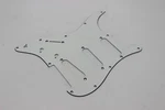 Mighty Mite White Lefty Strat Style Pickgurad 3 Ply 11 Hole Handed. Fixed Price $15.39.